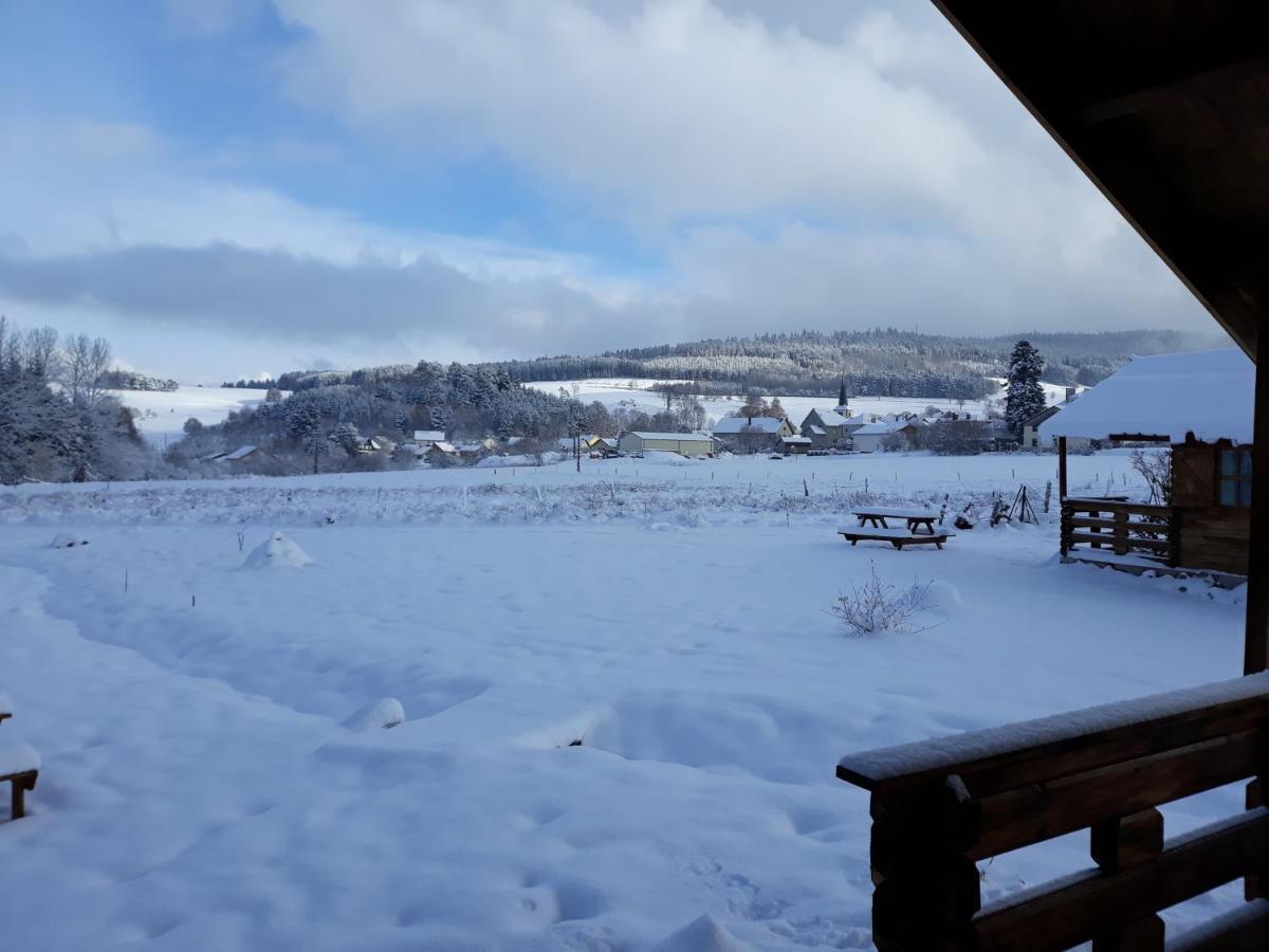 Chalets Les 5 Loups Gerbépal Exteriör bild