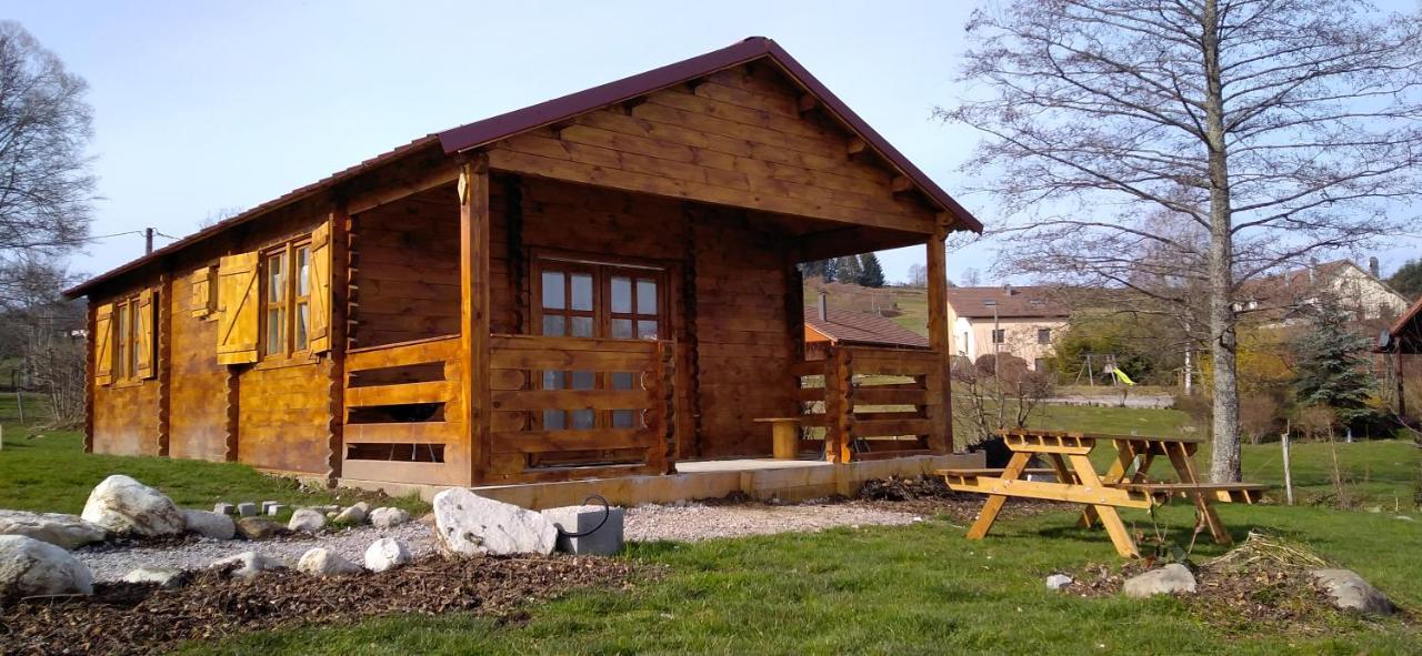 Chalets Les 5 Loups Gerbépal Exteriör bild