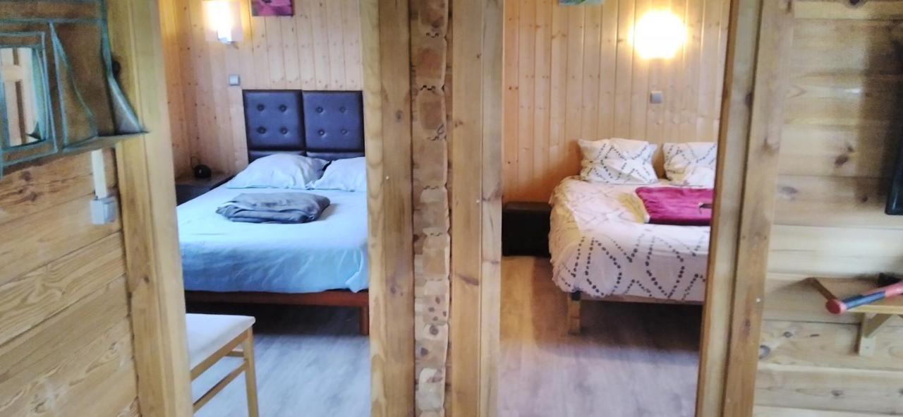 Chalets Les 5 Loups Gerbépal Exteriör bild