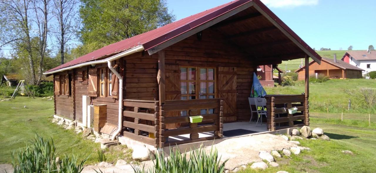 Chalets Les 5 Loups Gerbépal Exteriör bild