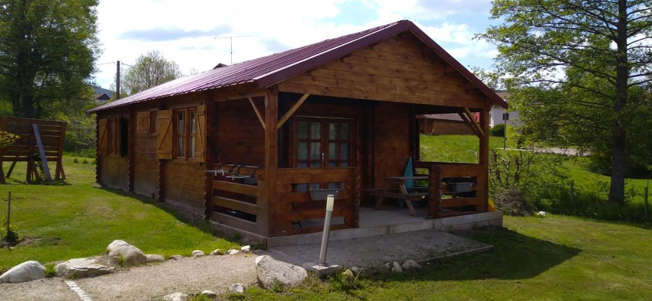 Chalets Les 5 Loups Gerbépal Exteriör bild