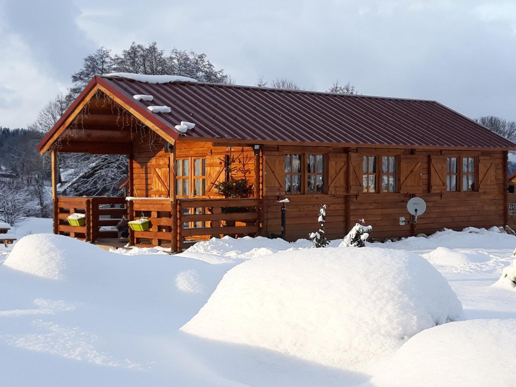 Chalets Les 5 Loups Gerbépal Exteriör bild