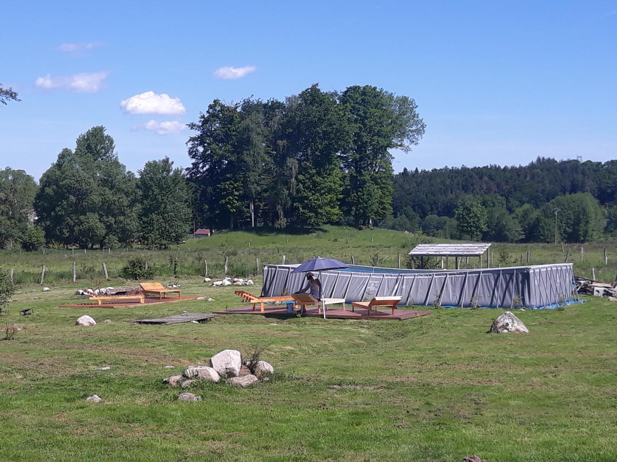 Chalets Les 5 Loups Gerbépal Exteriör bild